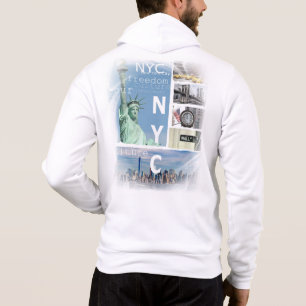 Modern Nyc Manhattan New York City Liberty Statue Hoodie