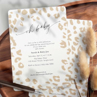 Modern Oh Baby Animal Print Gender Neutral Dusche