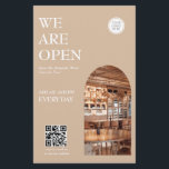 Modern Opening business Arched Photo Prices Flyer<br><div class="desc">Make yours this Modern Opening business Flyer with Pictures & Prices - DM for help!</div>