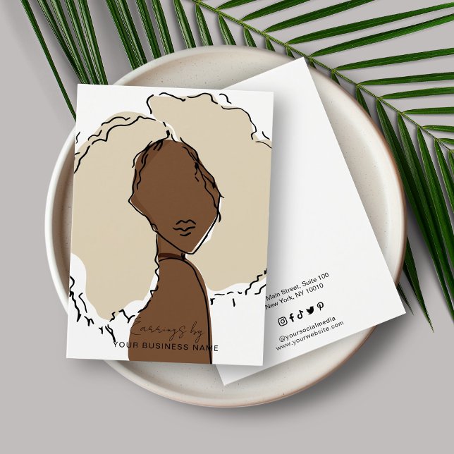 Modern Pastell Earring Display Card (Von Creator hochgeladen)