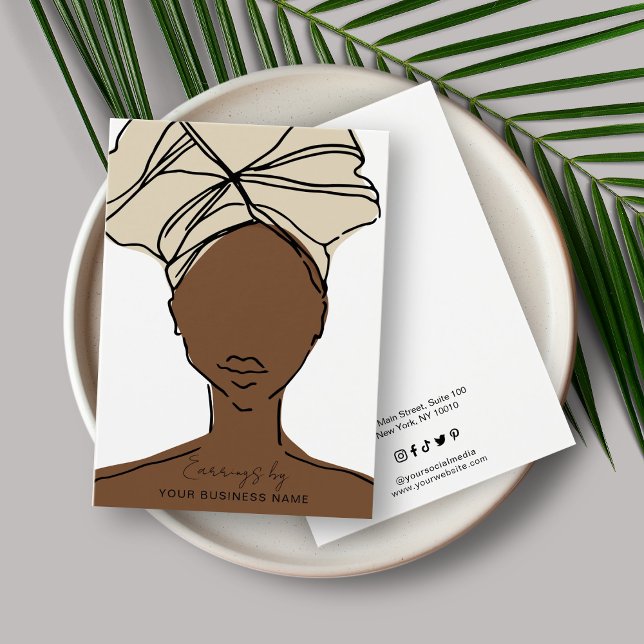 Modern Pastell Earring Display Card (Von Creator hochgeladen)