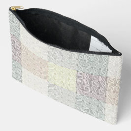 "Modern Patchwork" Print Cosmetic/Pencil Bag Zubehörtasche
