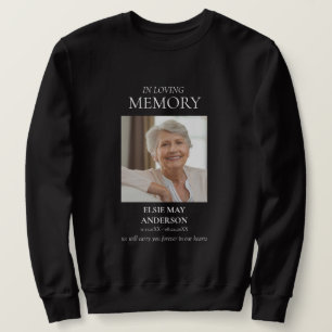 modern personalisiert in liebevoller Erinnerung do Sweatshirt