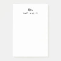 Modern Personalisierter Monogrammname