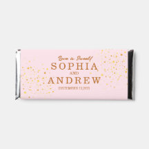 Modern Personalisiertes Paar Gold Glitzer Name, Da