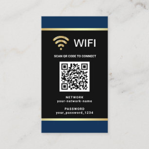Modern Personalisiertes QR-Code Visitenkarte