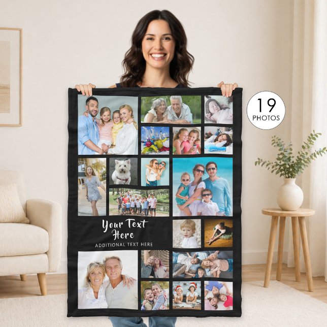 Modern Personalized 19 Fleecedecke (Von Creator hochgeladen)