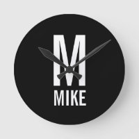 Modern Personalized Monogram and Name