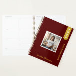 Modern Personalized Photo Text Stylish Planer<br><div class="desc">Stay organized in style with this modern personalized photo and text stylish planner. Perfect for daily scheduling, note-taking, and goal tracking, it allows you to feature your own photo and custom text for a unique, personal touch. Durable and chic, this planner makes a thoughtful gift while keeping your plans beautifully...</div>