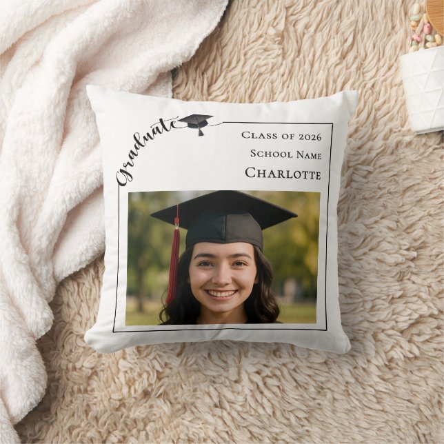 Modern photo Graduate Kissen (Decke)