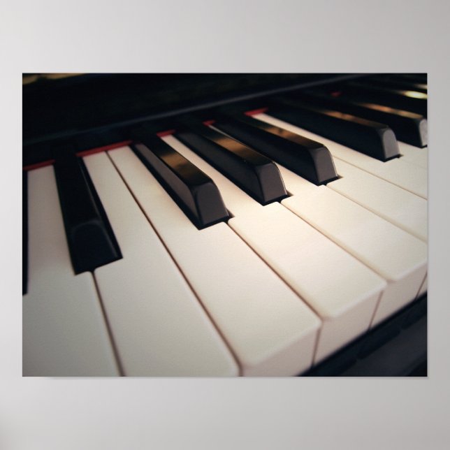 Modern Piano Poster (Vorne)