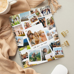 Modern Picture Scrapbook FotoCollage Notizbuch