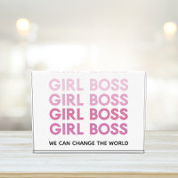 Modern Pink Girl Boss Bestes Girl-Geschenk
