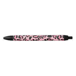 Modern Pink Leopard Pattern Animal Kugelschreiber