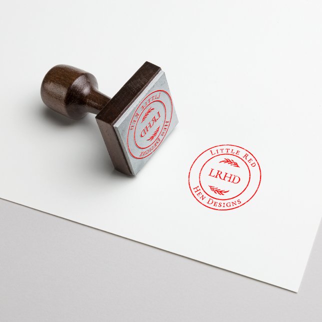 Modern präsentiertes Business-Logo für Country Cha Gummistempel (Von Creator hochgeladen)