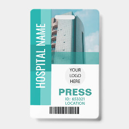 Modern Press Bar code, Logo ID Ausweis