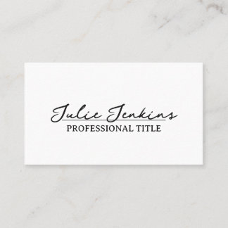 Modern & Professional Business Card Visitenkarte