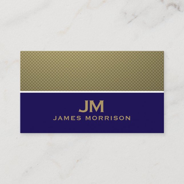 Modern Professional Minimalist Executive Generic B Visitenkarte (Vorderseite)