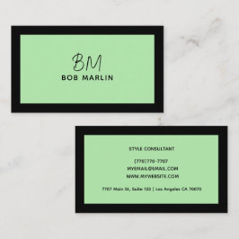 Modern Professional Minimalist Executive Generic Visitenkarte