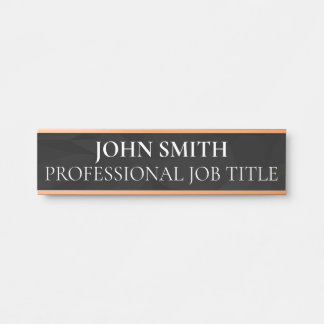 Modern Professional Office Door Sign Türschild