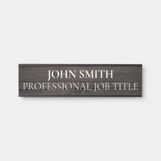 Modern Professional Office Door Sign Türschild