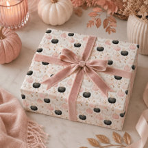 Modern Pumpkin Monogram - Personalisiert Initial