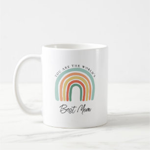 Modern Rainbow Best Mama Mothers Day Gift Kaffeetasse