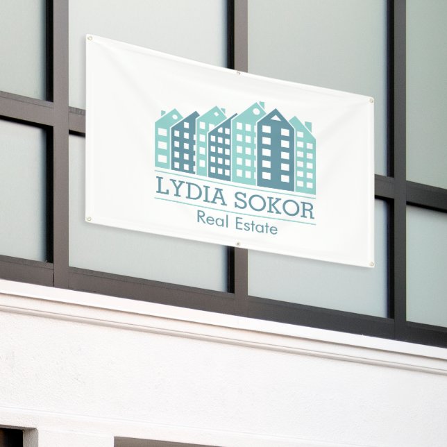 Modern Real Anwesen Banner (Äußeres Gebäude)