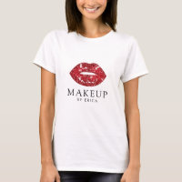 Modern Red Glitzer Lipstick Lipstick Kiss