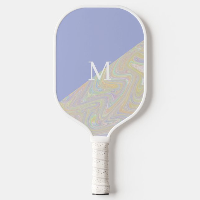 Modern Retro Mashup Pickleball Paddle (Vorderseite)