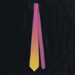 Modern rosa gelb farbenfroh Ombre Gradient Krawatte<br><div class="desc">Moderne rosa gelb farbige Ombre Gradient Hals Krawatte. Matching-Elemente verfügbar.</div>