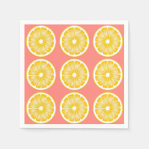 Modern rosa Lemonade & gelb