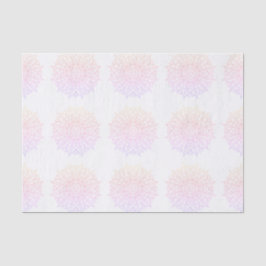 Modern rosa Orange Lila Ombre Mandala Decoupage Seidenpapier