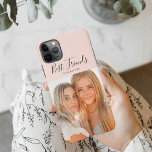 Modern rosa | Personal Foto Best Friends Gift iP iPhone 11Pro Max Hülle<br><div class="desc">Modern rosa | Persönliches Foto Beste Freundschaftsgeschenk</div>
