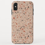 Modern rosa Terrazzo Print Pattern Case-Mate iPhone Hülle<br><div class="desc">Moderne rosa Terrazzo Print Muster iPhone XS Max Case</div>