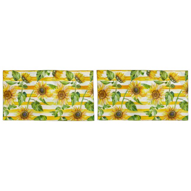 Modern Rust Leaf Pillowcases –  Autumn colourful Kissenbezug (Rückseite-Set)
