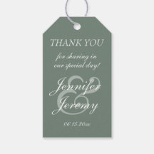 Modern Sage Green Elegante White Script Hochzeit