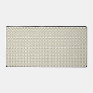 Modern Sage Green Geometric Large Desk Mat