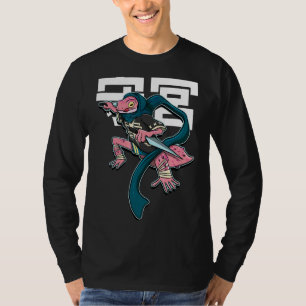 Modern Samurai Leopard Gecko Lizard Reptile T-Shirt