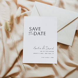 Modern Save the Date Kartenvorlage Einladung