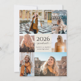 Modern Script 2026 Graduation Einladung