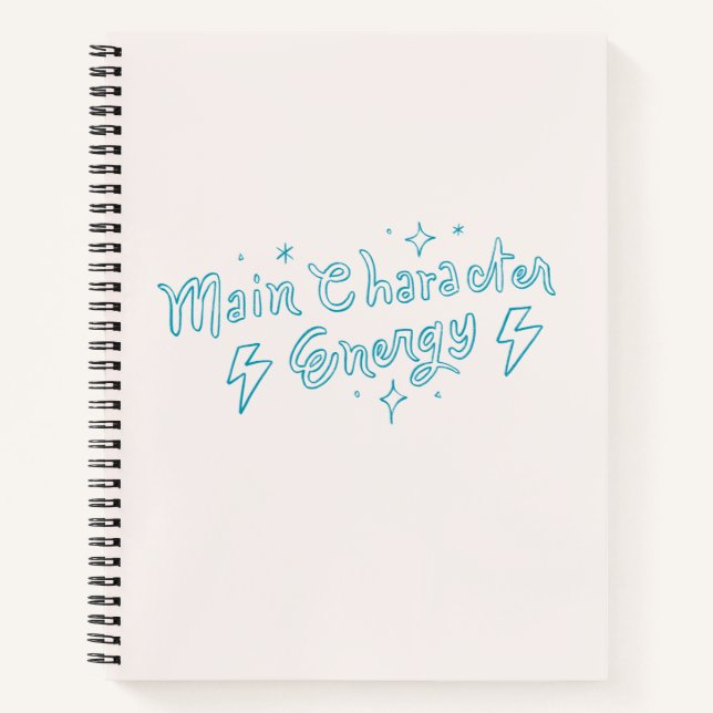 Modern Script Bold Notizbuch Journal (Vorderseite)