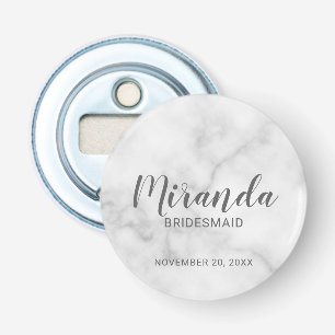 Modern Script Personalisiert Bridesmaid Flaschenöffner