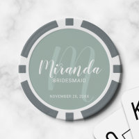 Modern Script Personalisiert Bridesmaid