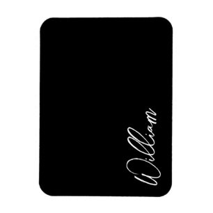 Modern Script Personalisiert Name Magnet