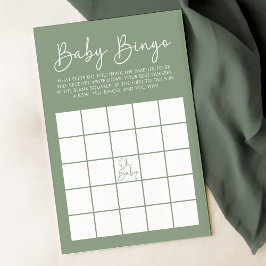 Modern Script Sage Oh Baby Shooting Baby Bingo Gam