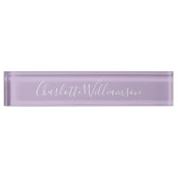 Modern Script Typografy Name Simple Orchid Bloom