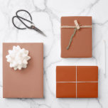 Modern Shades Rust Geschenkpapier Set<br><div class="desc">Moderne Schattierpapierblätter aus Rost. Schöne drei Farben,  um Ihr Geschenk zu ergänzen.</div>