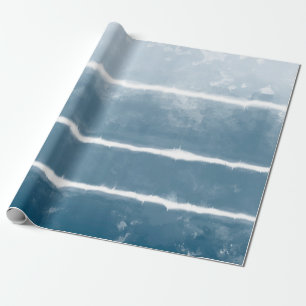 Modern Shibori Ombre Retro Gefärbte Krawatte Hippi Geschenkpapier