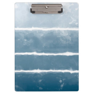 Modern Shibori Ombre Retro Gefärbte Krawatte Hippi Klemmbrett